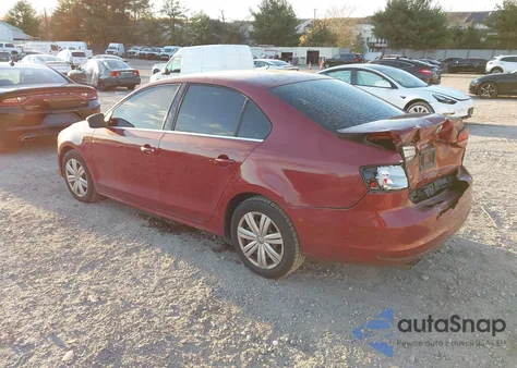 2017 Volkswagen Jetta 1.4T S z USA, uszkodzony, nr VIN 3VW2B7AJ9HM385843